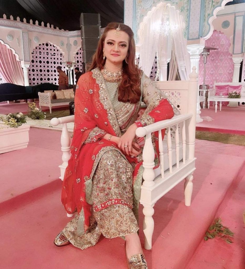 Did Marriyum Aurangzeb wear Maryam Nawaz's Used Outfits On Junaid Safdar's wedding