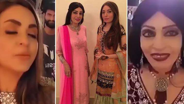 Nadia Khan Is Subjected To Criticism After Mocking Sharmila Farooqi's Mother For Her Make-up Look