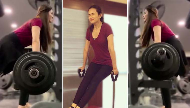 Watch Video: Fitness Freak Sana Javed’s Weight Lifting Video Would Definitely Motivate You To Hit Gym