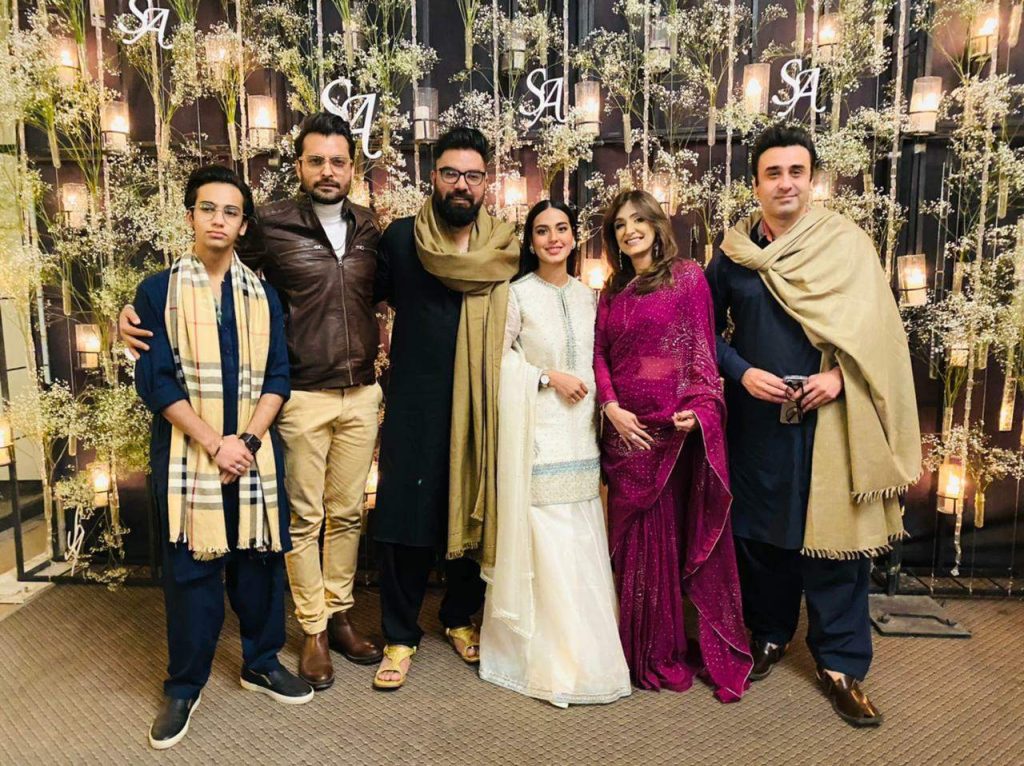 Iqra Aziz, Aiman Khan, Zubab Rana, And Many More Celebrities Attended Areeba Saadain Shendi