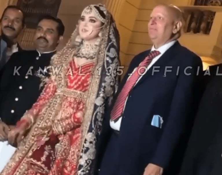 Wah Bae! Governor Punjab Ch Gulam Sarwar Spotted At Tiktokers Kanwal Aftab And Zulqarnain Sikandar’s Wedding