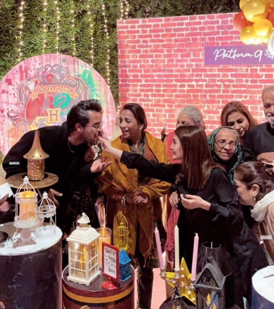 Merub Ali gets surprise 25th birthday party from Asim 
