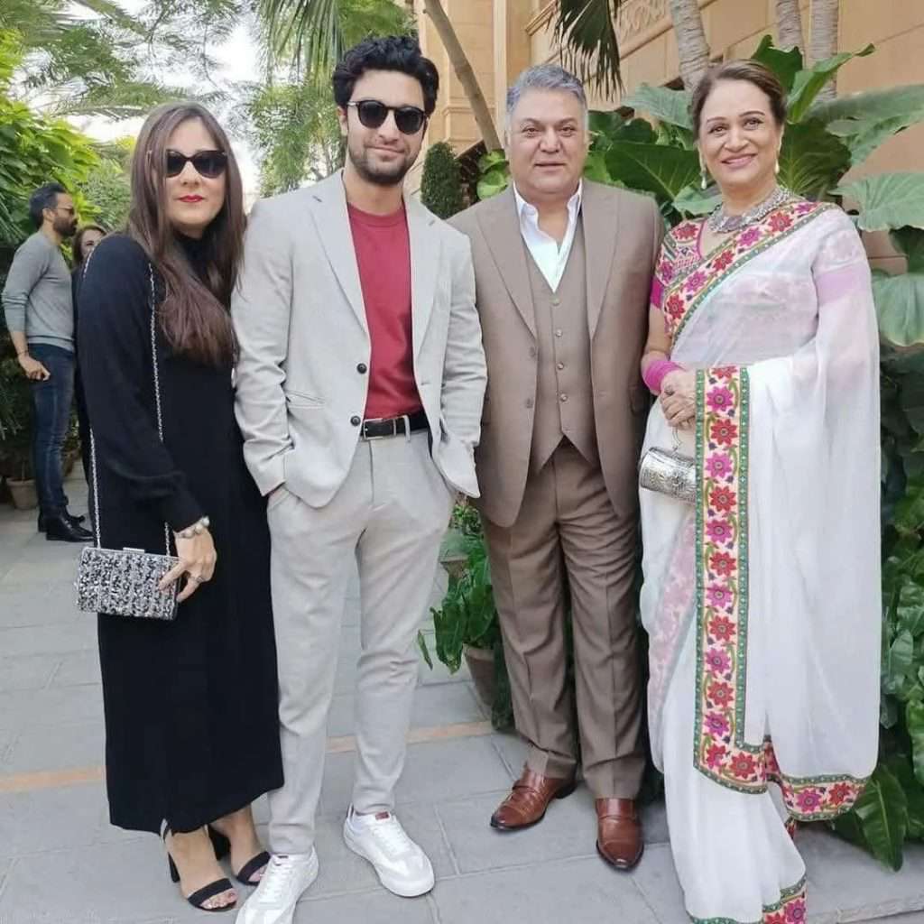 Ahad Raza Mir, Nadia Khan, and Adnan Siddiqui lunch together at star-studded Karachi lunch