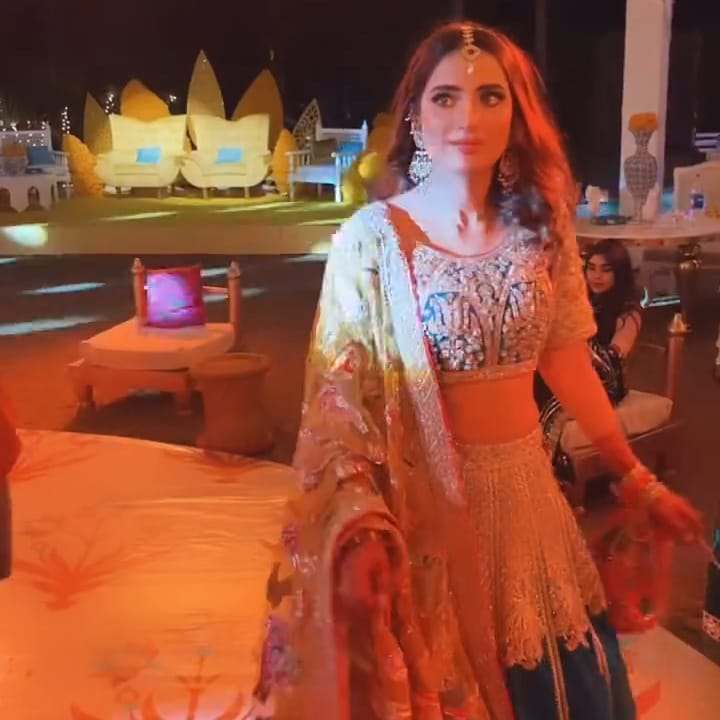 Saboor Aly and Ali ‘dance like there is no tomorrow’ in new video from mehndi function
