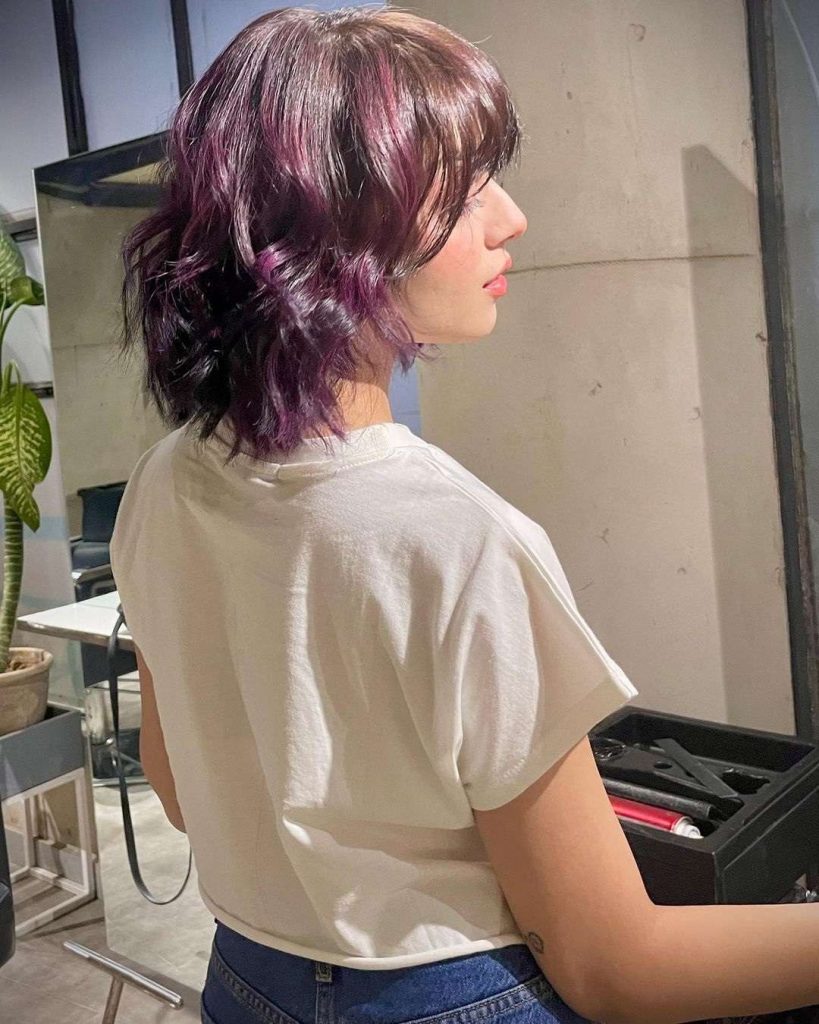 Stunning Alizeh Shah’s New Purple Streaks Making Her Look So Ravishing