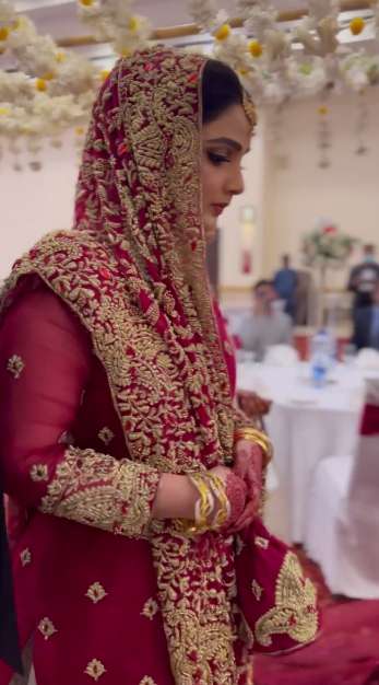 Photos: Maryam Nawaz spotted at wedding of MPA PMLN Sania Ashiq