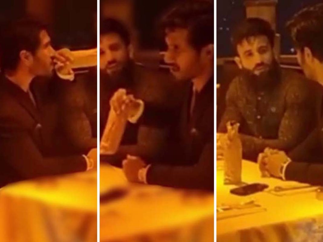 Feroze Khan's bottle with brown paper bag 'drink' video viral