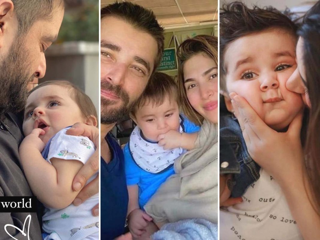 Naimal Khawar Khan shares some beautiful candid clips with his son
