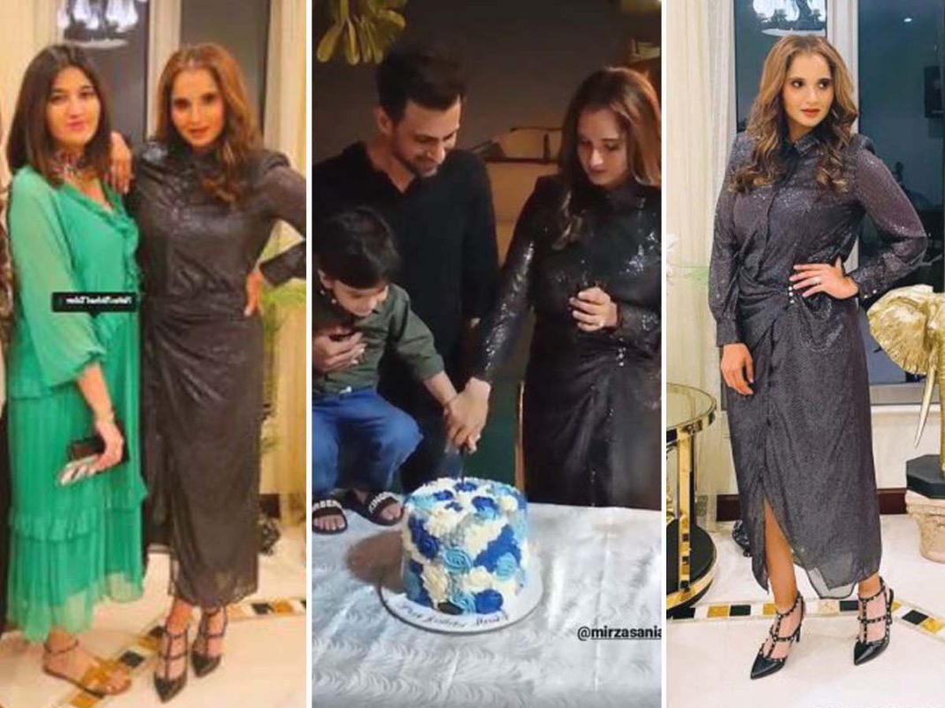 Shoaib Malik celebrates 41st birthday with his wife Sania Mirza in Dubai. See pics