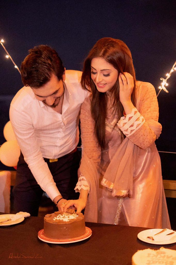 Aruba Mirza shares 'Baat Pakki' pics with fiance Harris Suleman