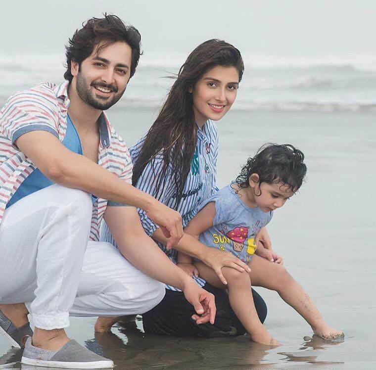 Ayeza Khan, Danish Taimoor's Vacation Begins With Baby Hoorain And Rayan