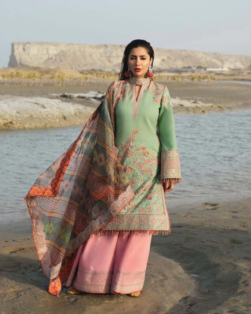 Mahira Khan looks uber chic in her latest shoot for Hussain Rehar