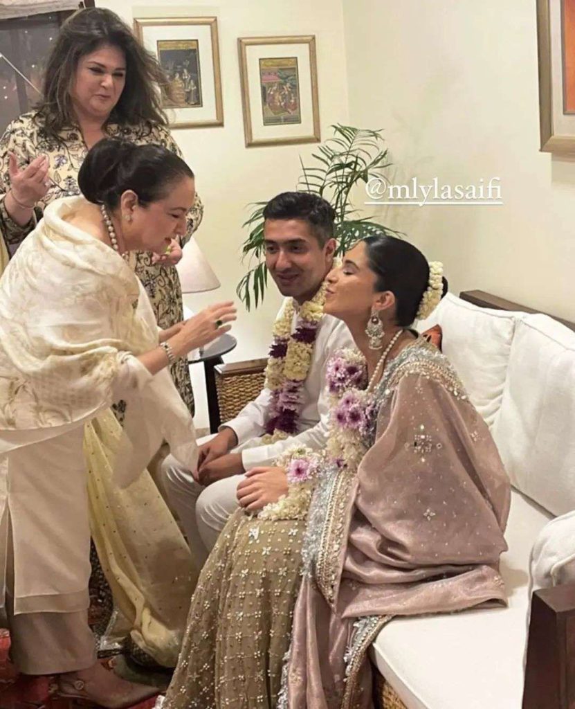 Stars glore at Mahira Khan’s brother Hissan Khan’s engagement party
