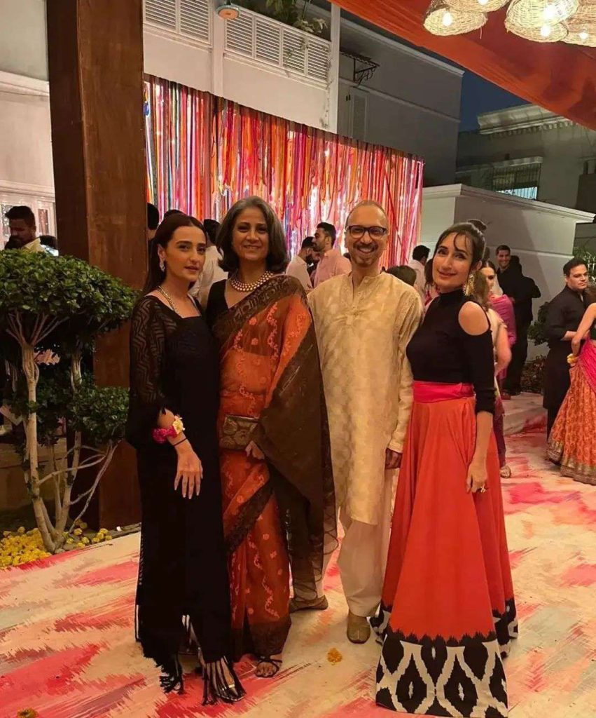Stars glore at Mahira Khan’s brother Hissan Khan’s engagement party