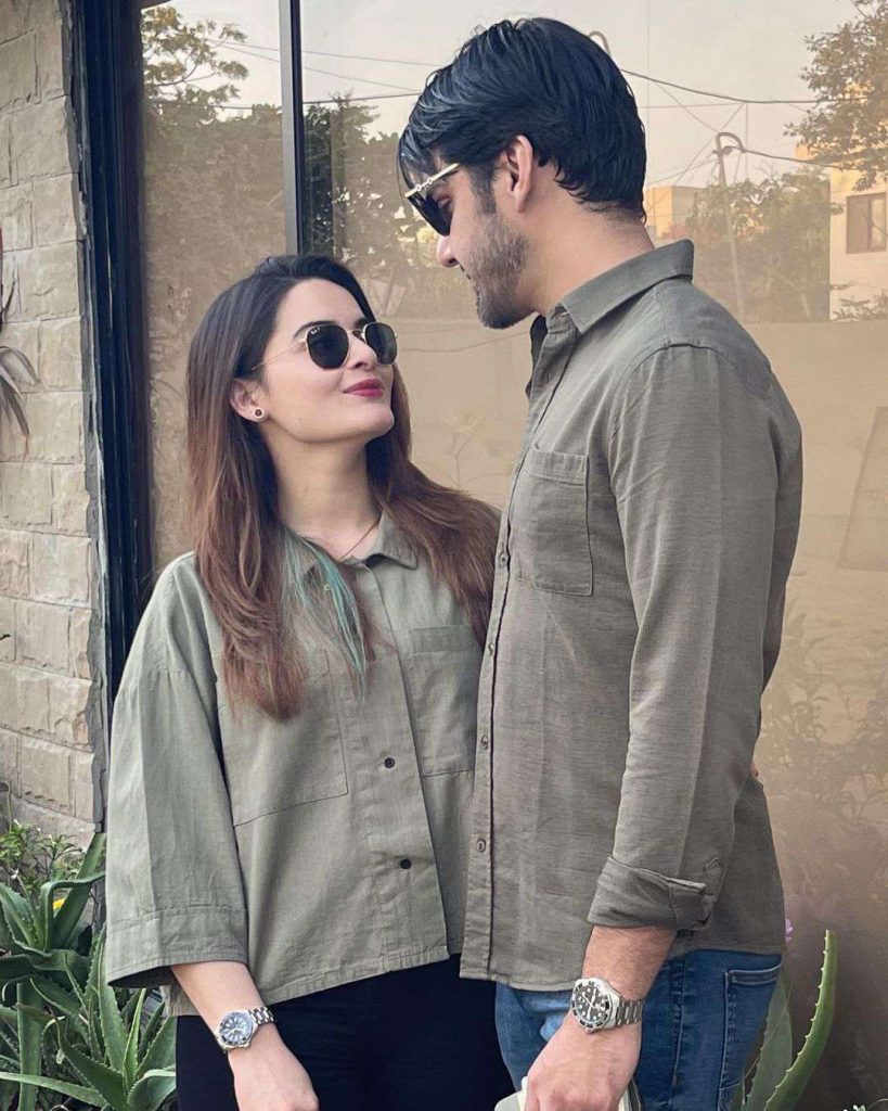 Minal Khan and Ahsan Mohsin Ikram signed their first project together
