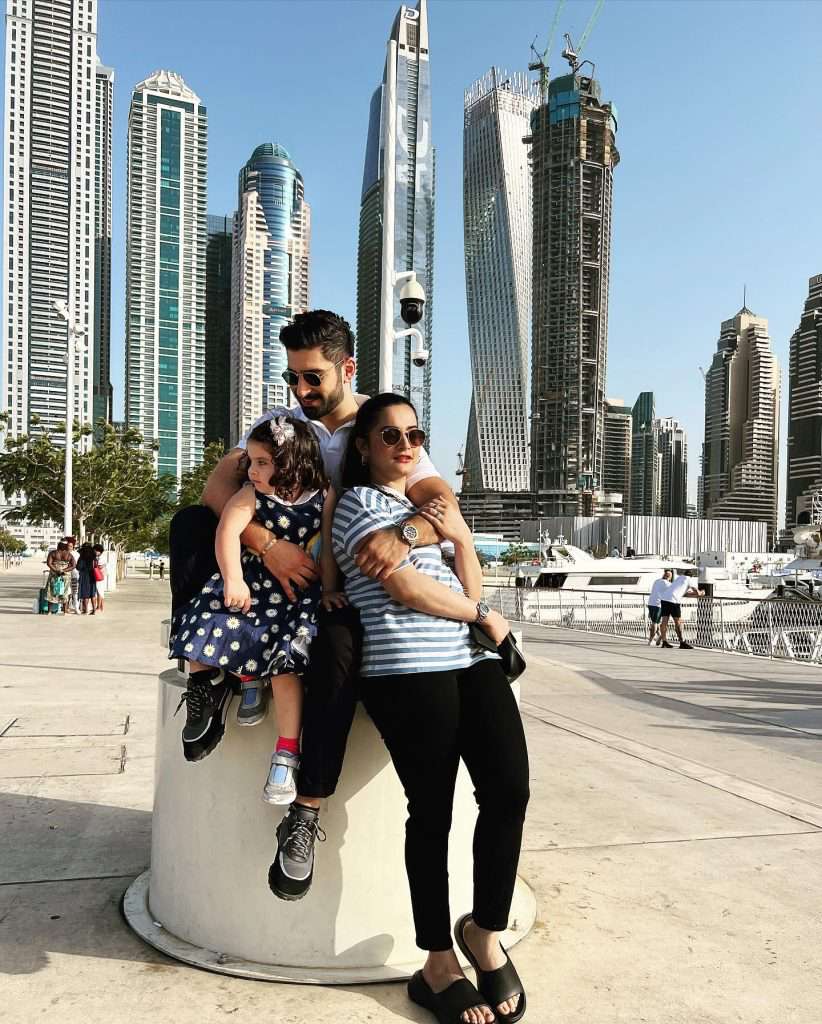 Aiman Khan and Muneeb Butt look enchanting on their holidays in Dubai