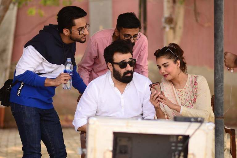 Fascinating Clicks Of Nida Yasir From The Set Of Her Upcoming Movie Chakkar Are Easy On The Eyes