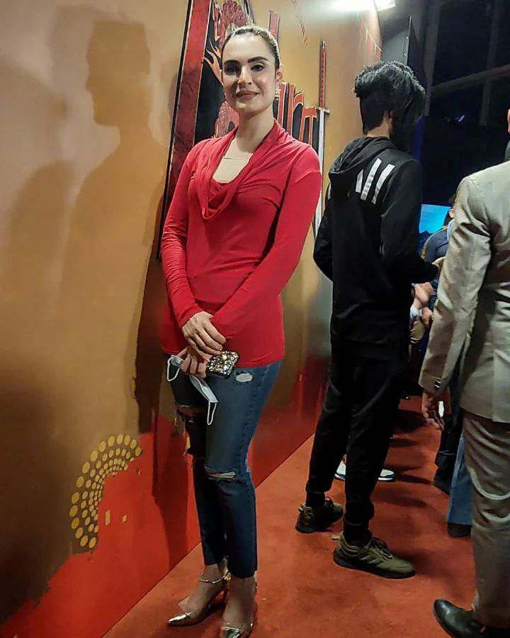 Sanam Saeed, Sara Loren, Shaista Lodhi,  And Many More Celebs Spotted At Premier Of Film Ishrat Made In China