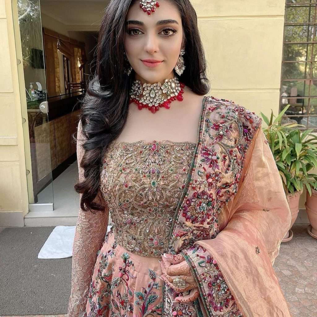 Sarah Khan’s sister Aisha looks gorgeous at Walima ceremony