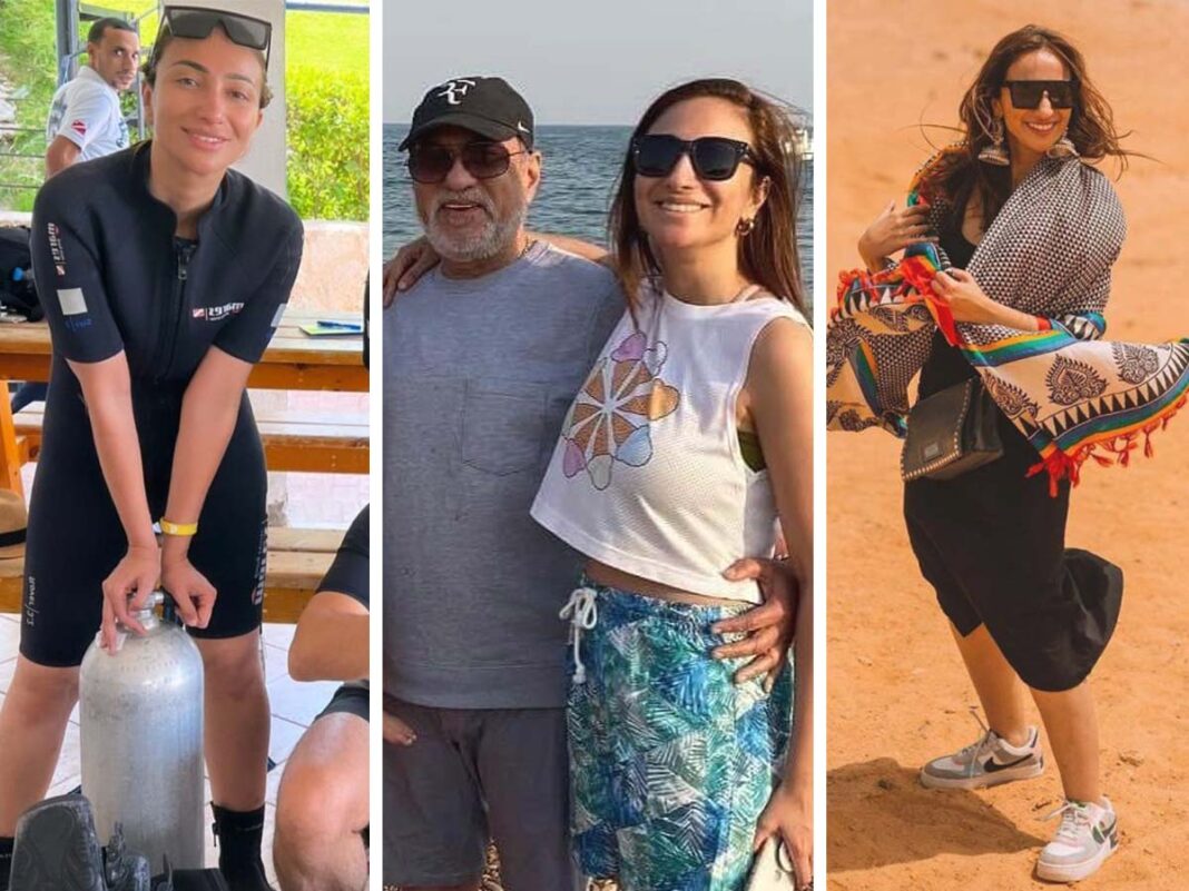 Anoushey Ashraf shares pictures from her trip to Egypt