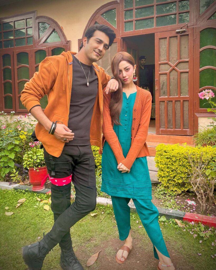 Alizeh Shah and Shahzad Sheikh paired up for an upcoming Eid telefilm