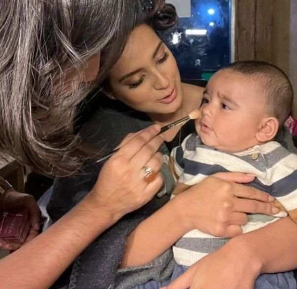 Fresh Pictures Of Iqra Aziz And Yasir Hussain’s Son Would Leave You Gushing Over This Cutest Baby