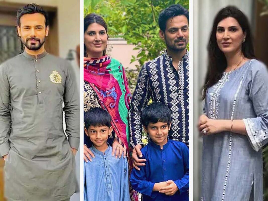 Actor Zahid Ahmed and his wife won people's hearts by celebrating Eid-ul-Fitr with 'simplicity'