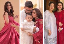 Most fascinating family pictures of Iqra Aziz are truly vision of beauty