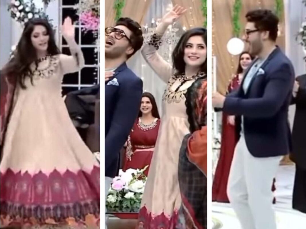 Neelam Muneer And Ahsan Khan Are Winning Hearts With Their Dance Performance At An Eid Show