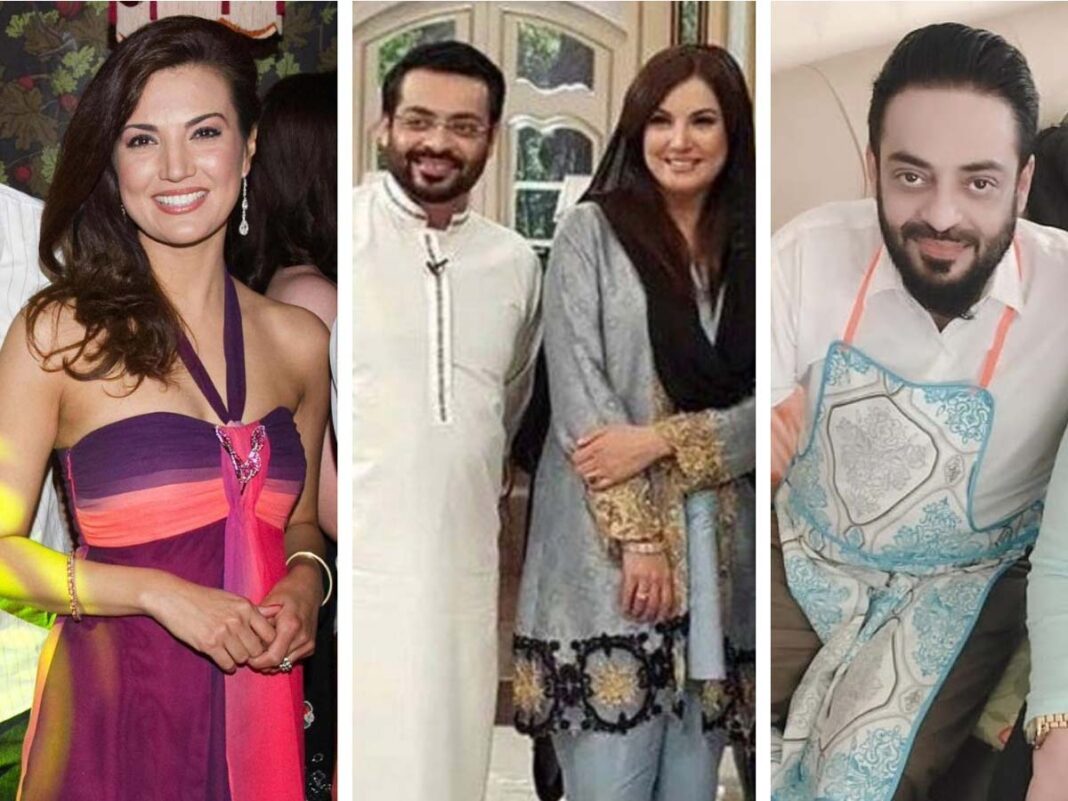 Netizens are not coming slow as they deem Aamir Liaquat Hussain and Reham Khan the best match for each other