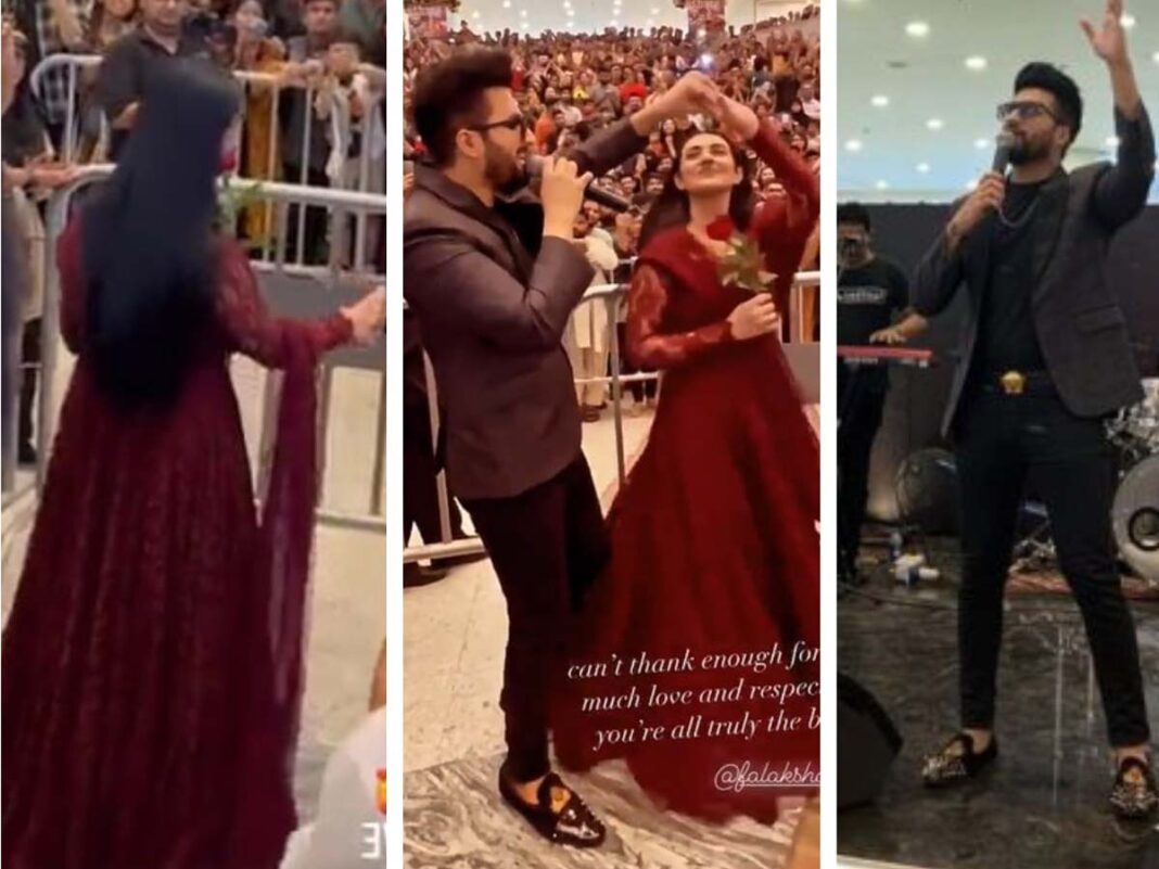 Sarah Khan Shows Off Her Dance Moves At Her Husband’s Concert