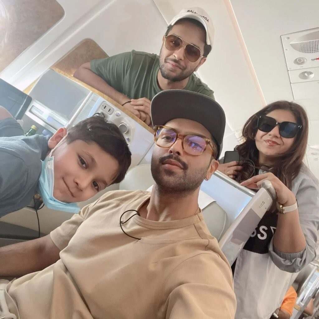 Fahad Mustafa’s Family Pictures From Los Angeles Are A Sight For The Sore Eyes