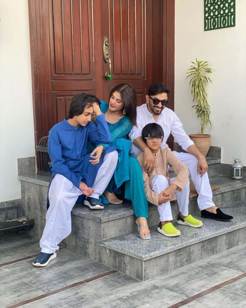 Hira Mani shares some beautiful Eid pictures with her family
