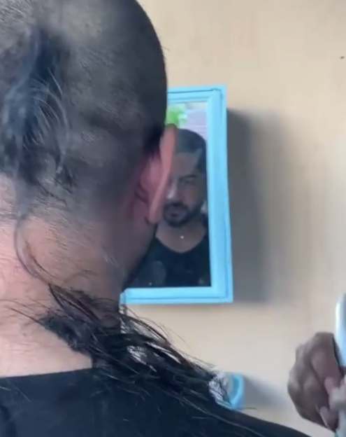 Watch: Imran Ashraf shaves his head for 'Dum Mastam'