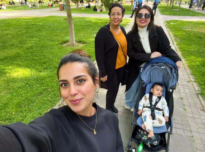 It’s Family Time: Iqra Aziz Enjoying With Family In Turkey