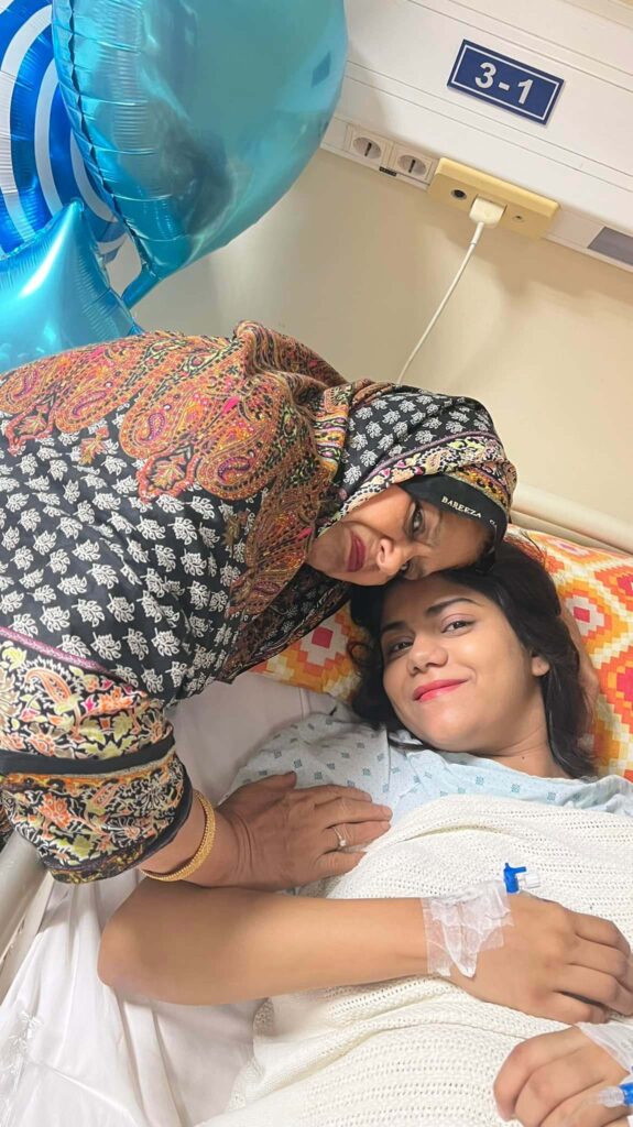 Javeria Saud’s brother Humayun blessed with a baby boy; the actress shares her happiness of becoming an aunt
