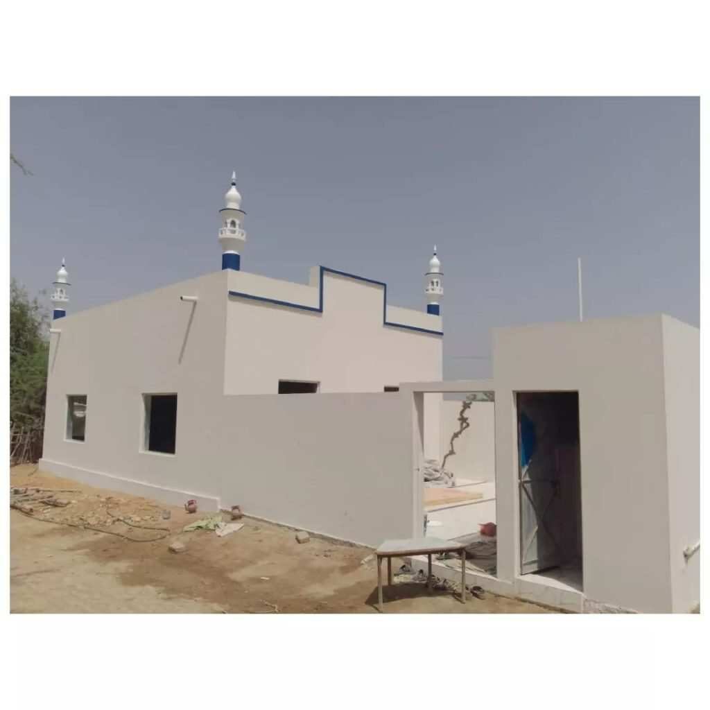 Mansha Pasha and her sisters built a mosque for their late father in his name