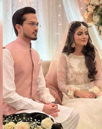 Alluring Pictures Of Actress Munazzah Arif From Her Son’s Engagement Day