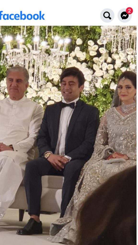 Actress Namra Shahid’s fantastic Images with husband from her walima ceremony
