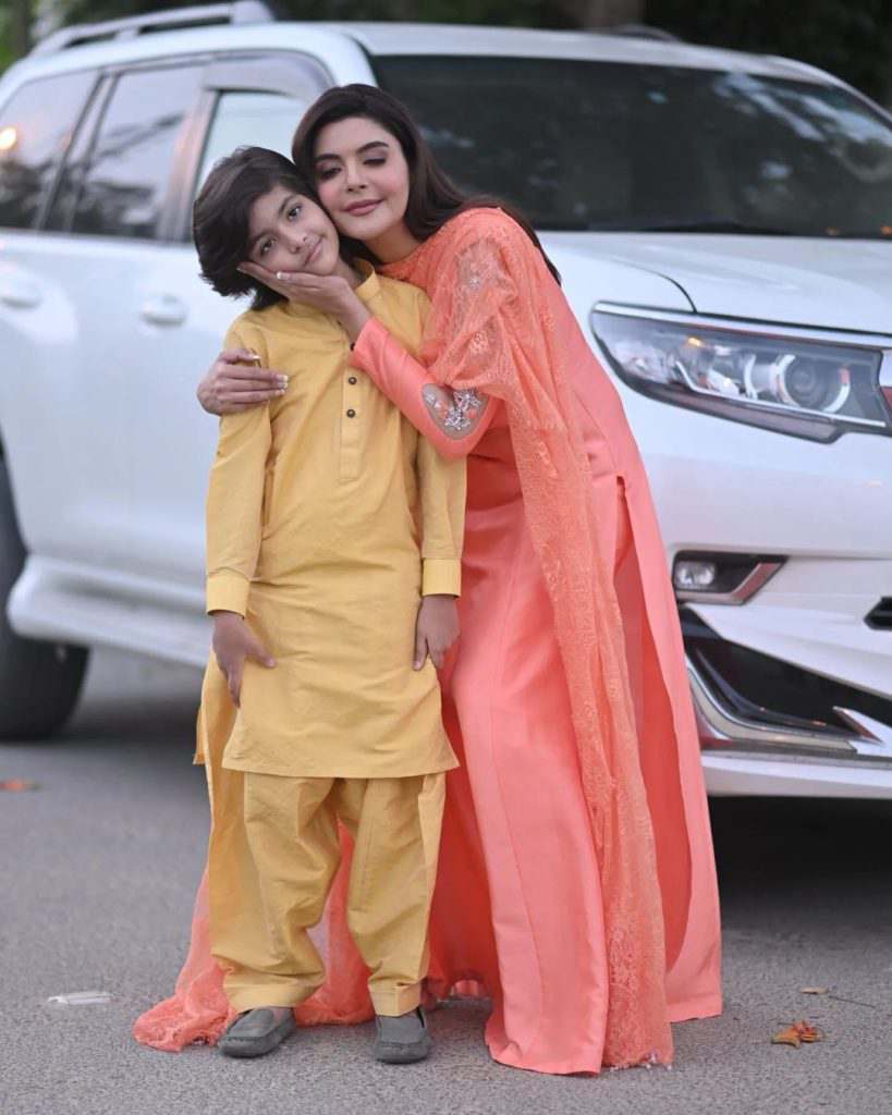 Nida Yasir and husband Yasir Nawaz’s family photos on the occasion of Eid
