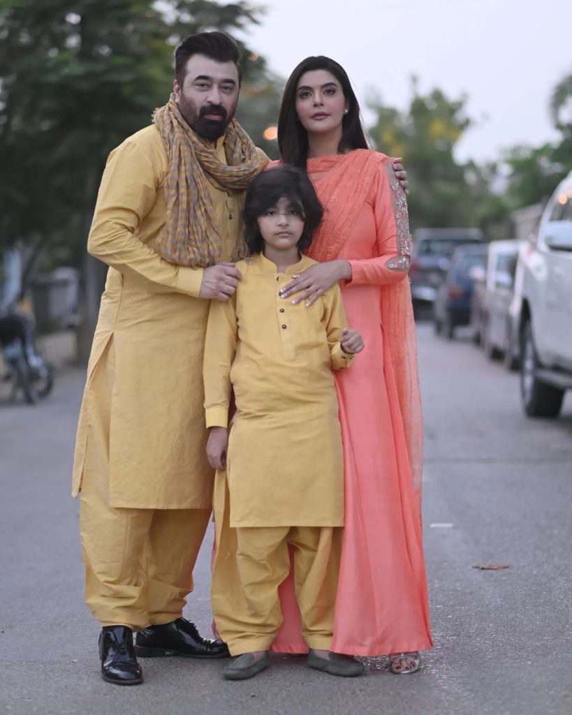 Nida Yasir and husband Yasir Nawaz’s family photos on the occasion of Eid
