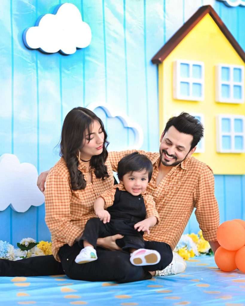 Uroosa Bilal And Bilal Qureshi Drop Some Heartwarming And Enthralling Snaps From Son Rohaan’s First Birthday