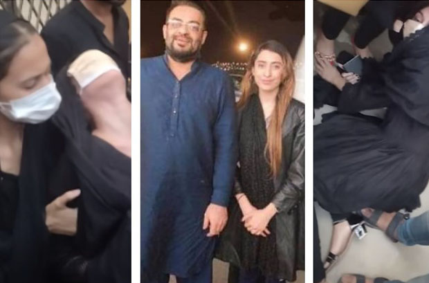 Aamir Liaquat’s bruited third wife Hania’s condition on his burial