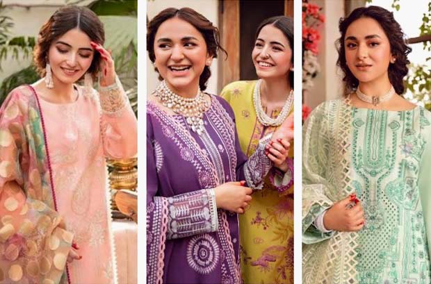Yumna Zaidi and Merub Ali’s preeminent appearance accentuates Rang Rasiya clothing brand