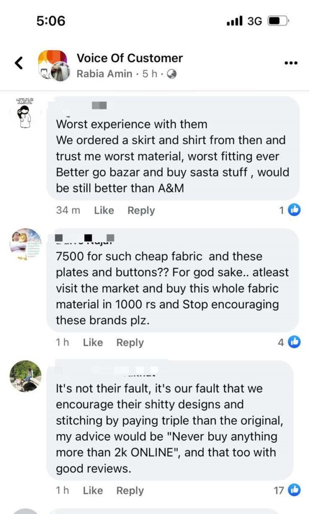 Aiman Minal Closet gets terrible reviews: Customers slam them for delivering pathetic stuff