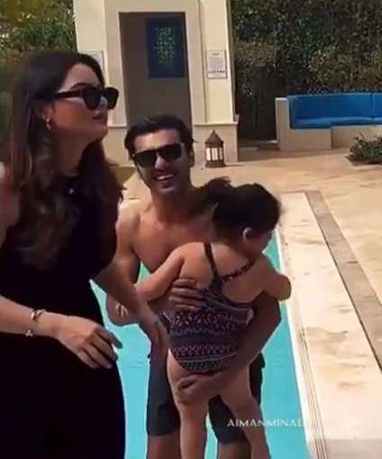 Watch Video: Aiman Khan’s Family Vlog To Swimming Pool Is Worth Watching