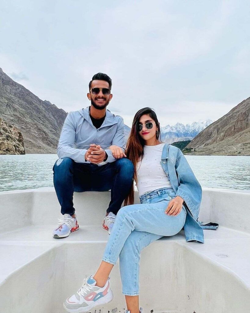 Hasan Ali drops some charismatic pictures with wife Samiya Arzoo from their majestic trip to Northern Areas 
