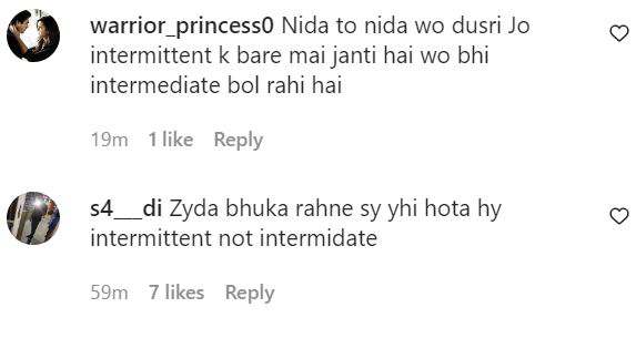 Netizens trolled Nida Yasir for her “Intermediate – Intermittent” blunder on morning show