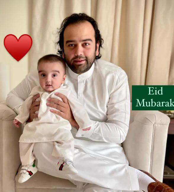 Bakhtawar Bhutto drops some charismatic pictures of son Mir Hakim Mehmood