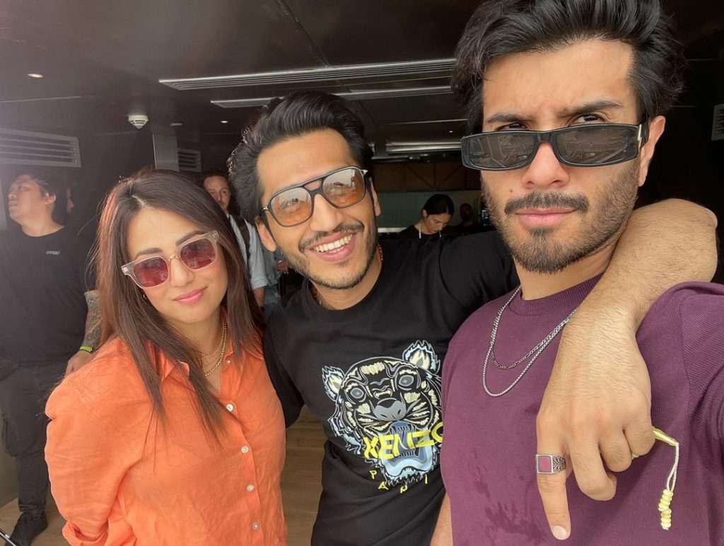 Ushna Shah and Feroze Khan are jetted off to Dubai for vacations